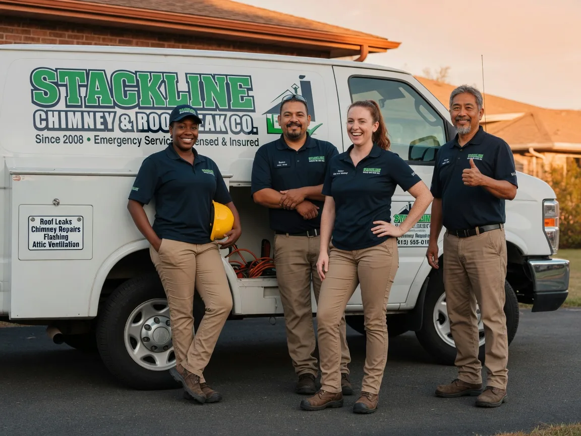 Chimney flashing repair company in Groton, MA